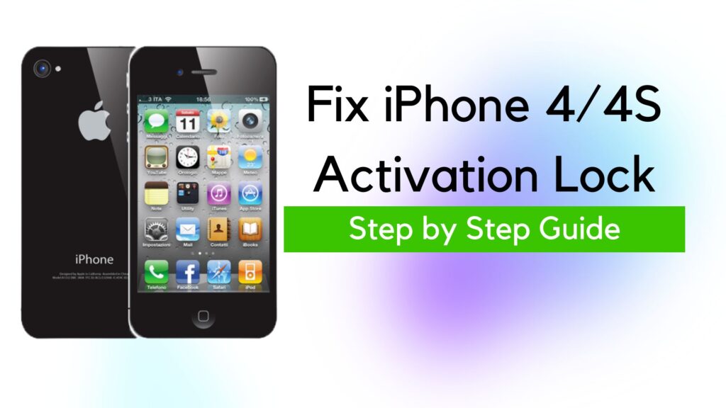 Fix iPhone 44S Activation Lock iPhone Unlock featured image