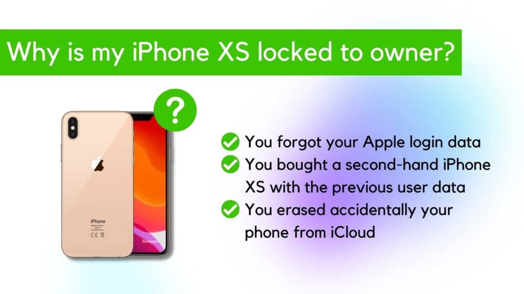 Why is your iPhone XS Locked to Owner