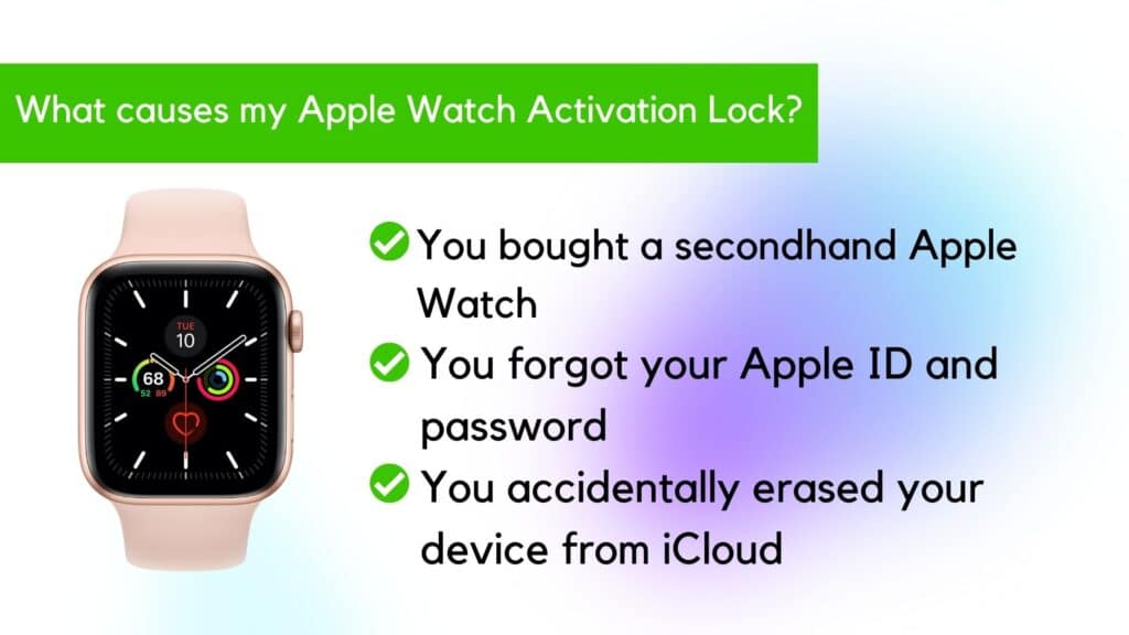 reasons why your Apple Watch has activation lock