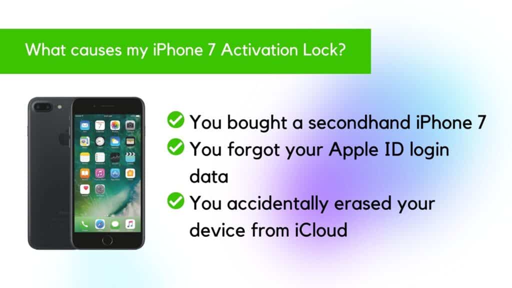 Why is my iPhone 7 has activation lock